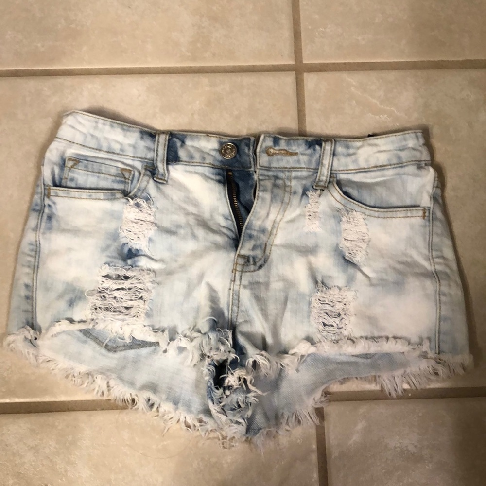 Altard State ripped jean shorts